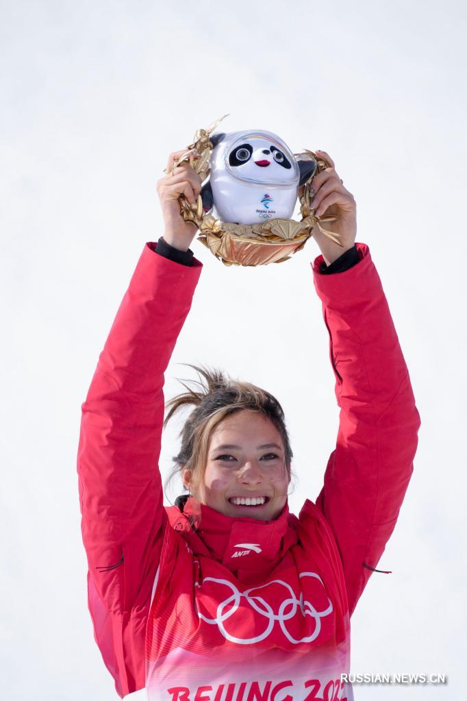 Китаянка Гу Айлин завоевала серебро в слоупстайле на Олимпиаде-2022 в Пекине