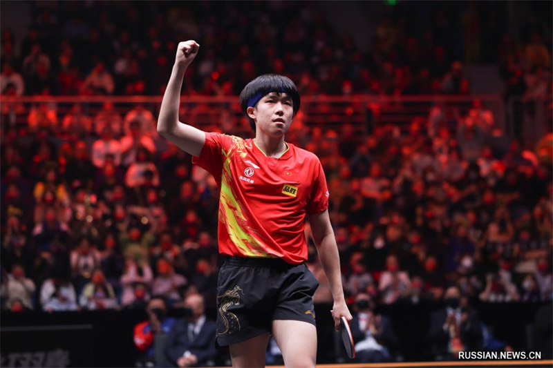 Настольный теннис -- WTT Finals-2022: Ван Чуцинь стал чемпионом в мужском одиночном разряде