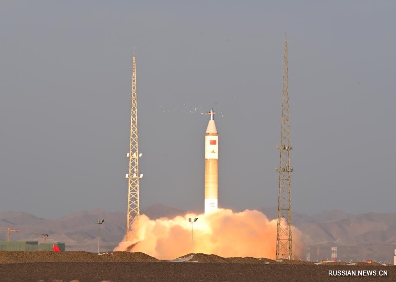 Китай успешно запустил экспериментальный спутник