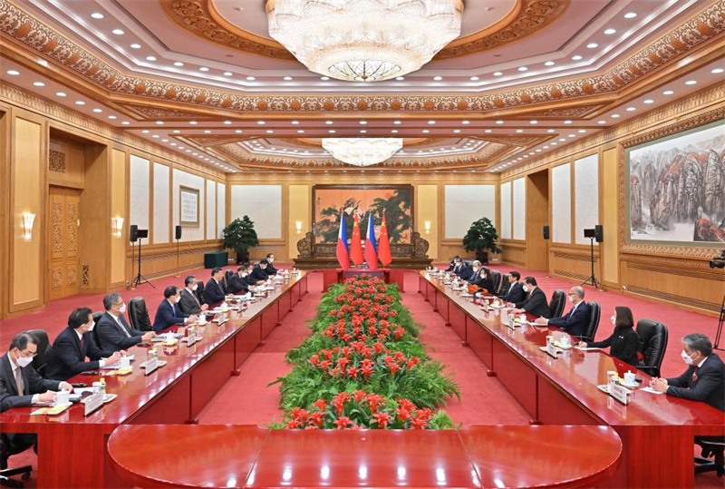 Си Цзиньпин провел переговоры с президентом Филиппин Ф. Маркосом-младшим