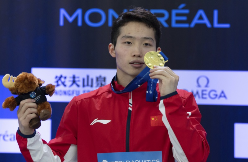 Команда Китая завоевала 9 золотых наград Кубка мира по прыжкам в воду