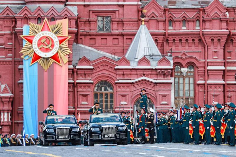 В Москве прошел парад в ознаменование 78-й годовщины победы в Великой Отечественной войне