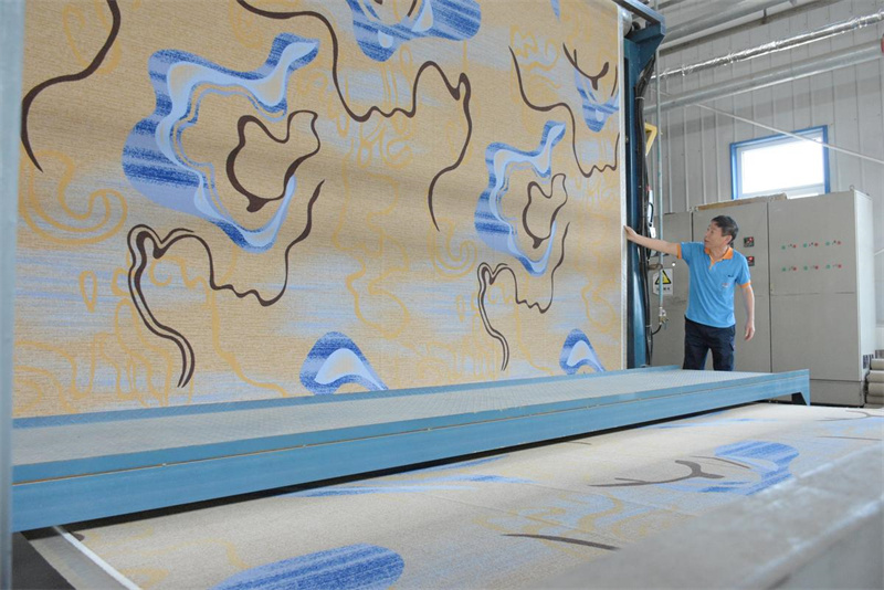 Синьцзянские ковры поставляются в зарубежные страны