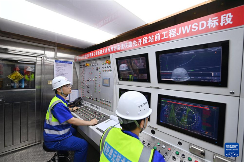 Завершилась проходка первого высокоскоростного железнодорожного тоннеля под рекой Хайхэ