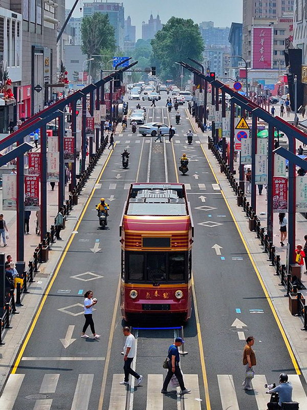 Водородный туристический трамвай запущен в Чанчуне