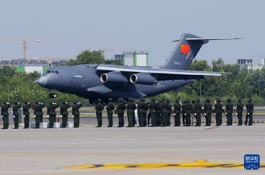 На Родину доставлены останки 30 китайских народных добровольцев, павших в Корейской войне