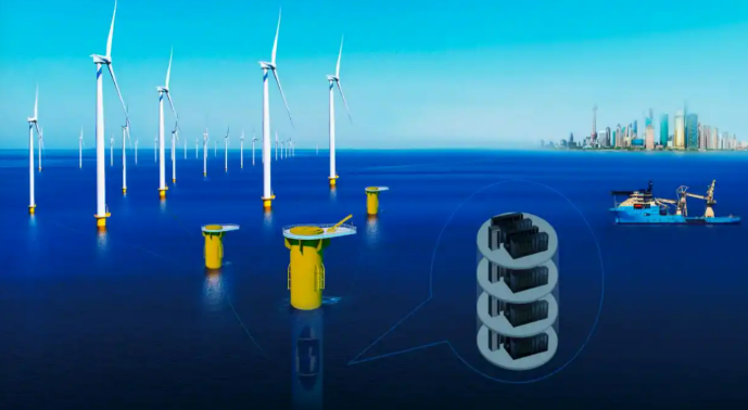 В Шанхае запустили первый в мире подводный центр обработки данных, работающий на энергии ветра