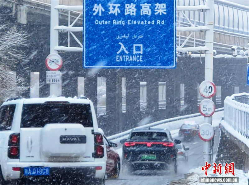 Снежная буря в Синьцзян-Уйгурском АР установила новый рекорд по количеству осадков, нарушив работу транспорта