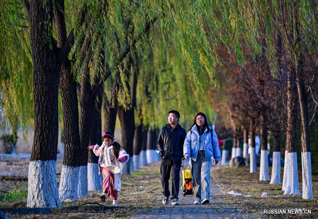 Прогулка в пекинском парке "Юаньбоюань"