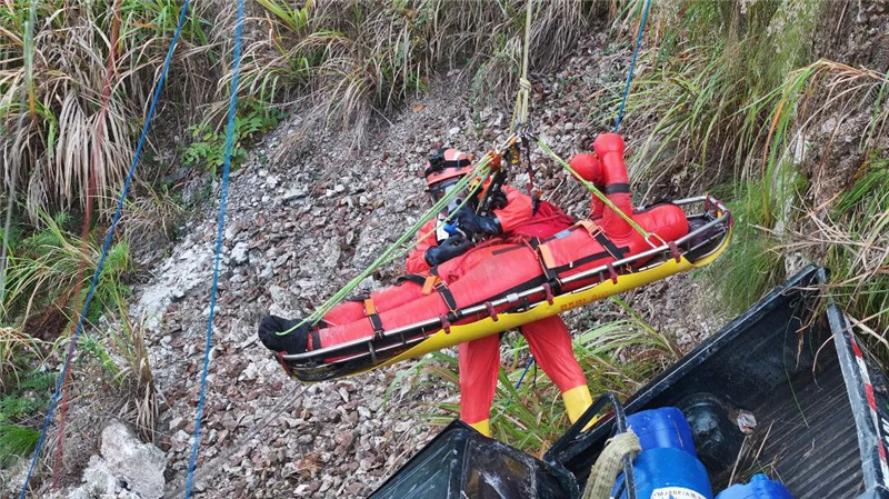 Спасатели в провинции Хунань провели высотные учения